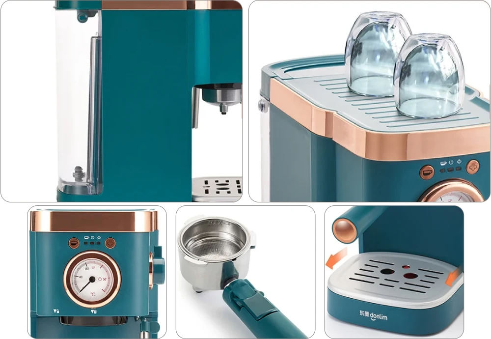 espresso coffee machine with milk frother